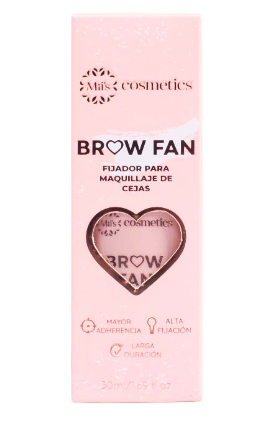 Fijador En Spray Para Cejas Brow Fan Miis Cosmetics
