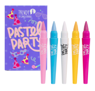Kit X 5 Pintucaritas Pastel Party
