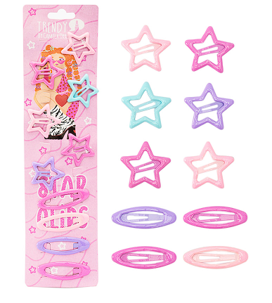 Kit Hebillas Star Clips