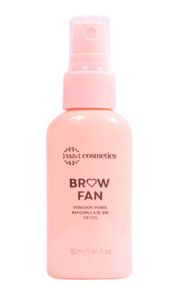 Fijador En Spray Para Cejas Brow Fan Miis Cosmetics