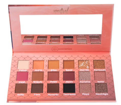 Paleta Siren Miis Cosmetics Neutral