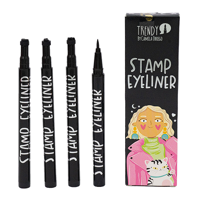 Kit X 4 Delineadores Estampita Trendy