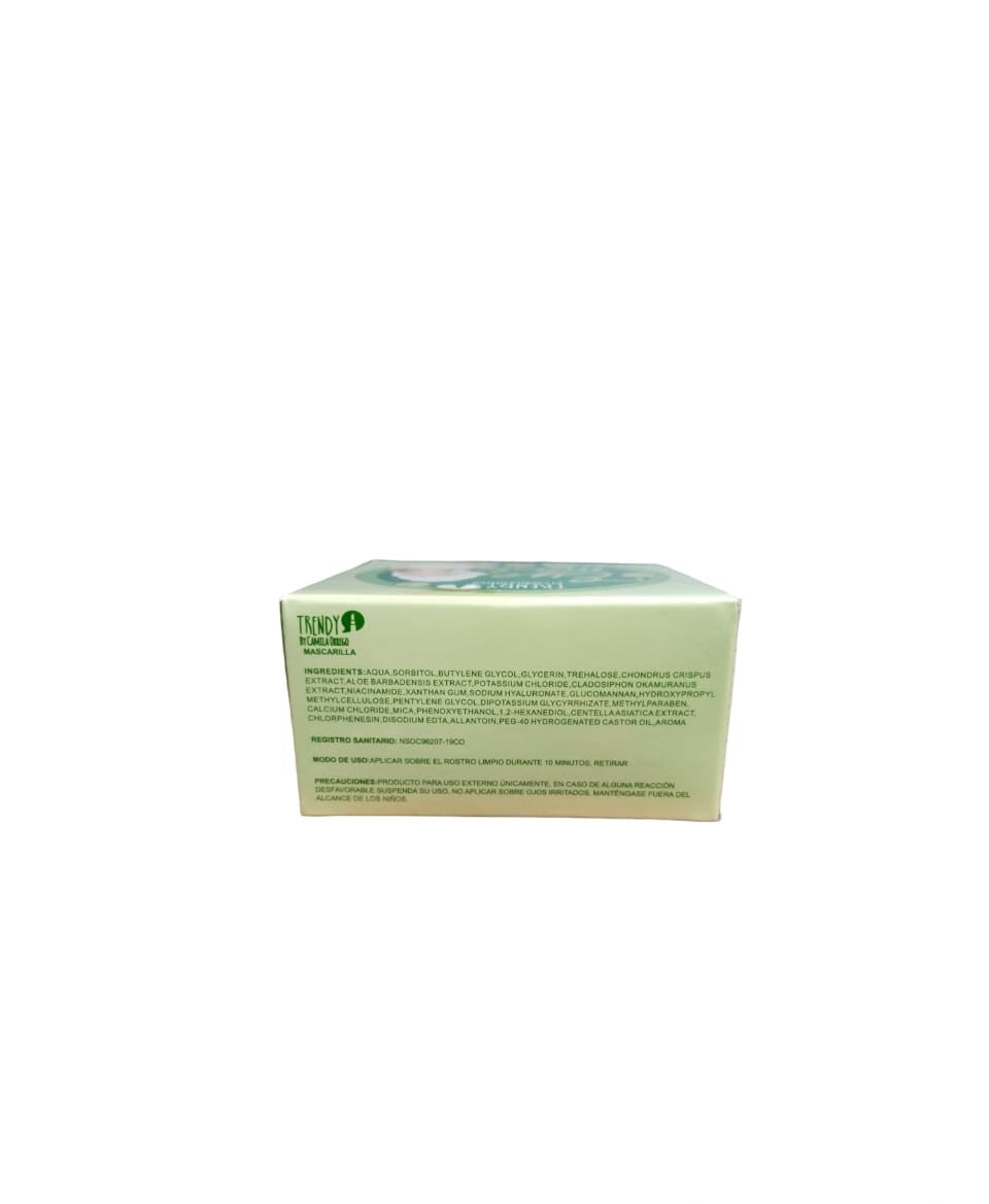 Mascarilla De Hidrogel Para Ojos Trendy Pepino