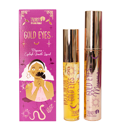 Kit Dúo Pestañina + Fortalecedora Gold Eyes