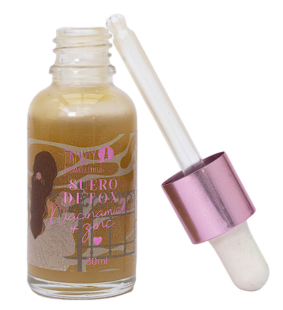 Suero Detox Niacinamida + Zinc Trendy Skincare 30ml
